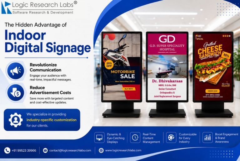 Advantage of Indoor Digital Signage