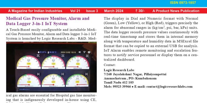 Industrial Products Source book Published Logic Research Labs