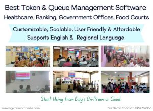 Token Display & Queue Management System for Hospitals