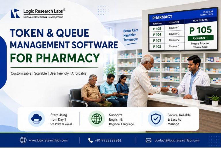 Advanced Token & Queue Management Software for Pharmacy