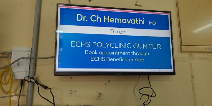 Token Display & Queue Management System for Hospitals