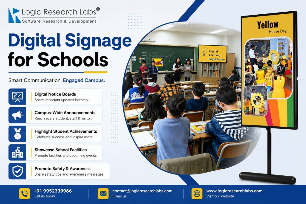 Digital Signage for Schools
