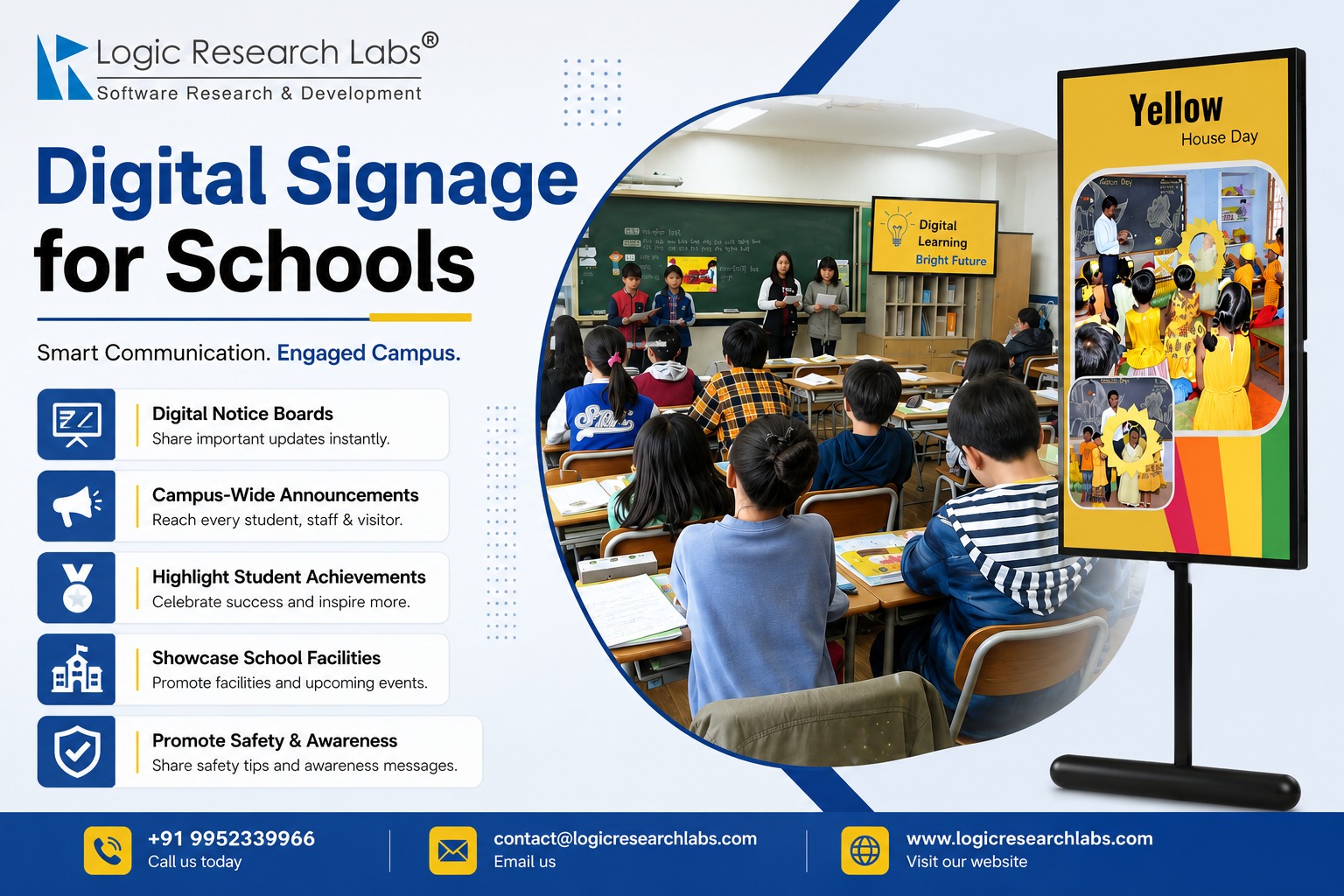 Digital Signage for Schools
