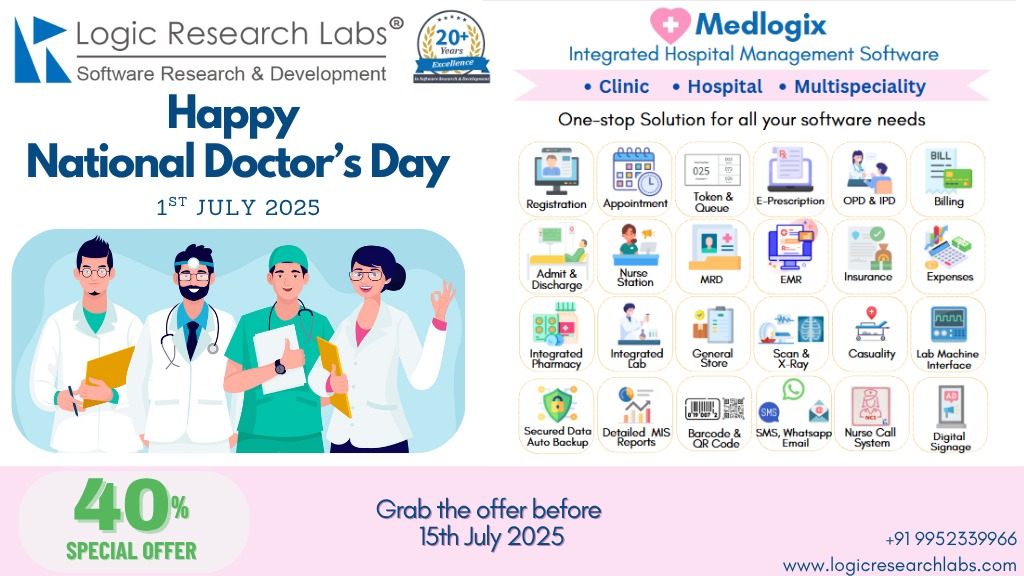 Integrated HMS at 40% Off – Special Offer for National Doctors' Day ...