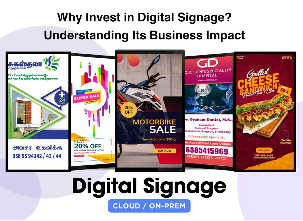 Why Invest in Digital Signage? Understanding Its Business Impact