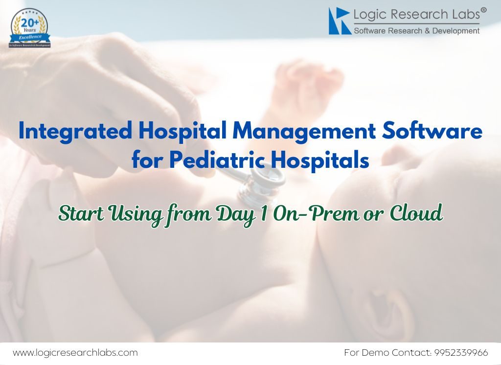Pediatric Hospital Management Software