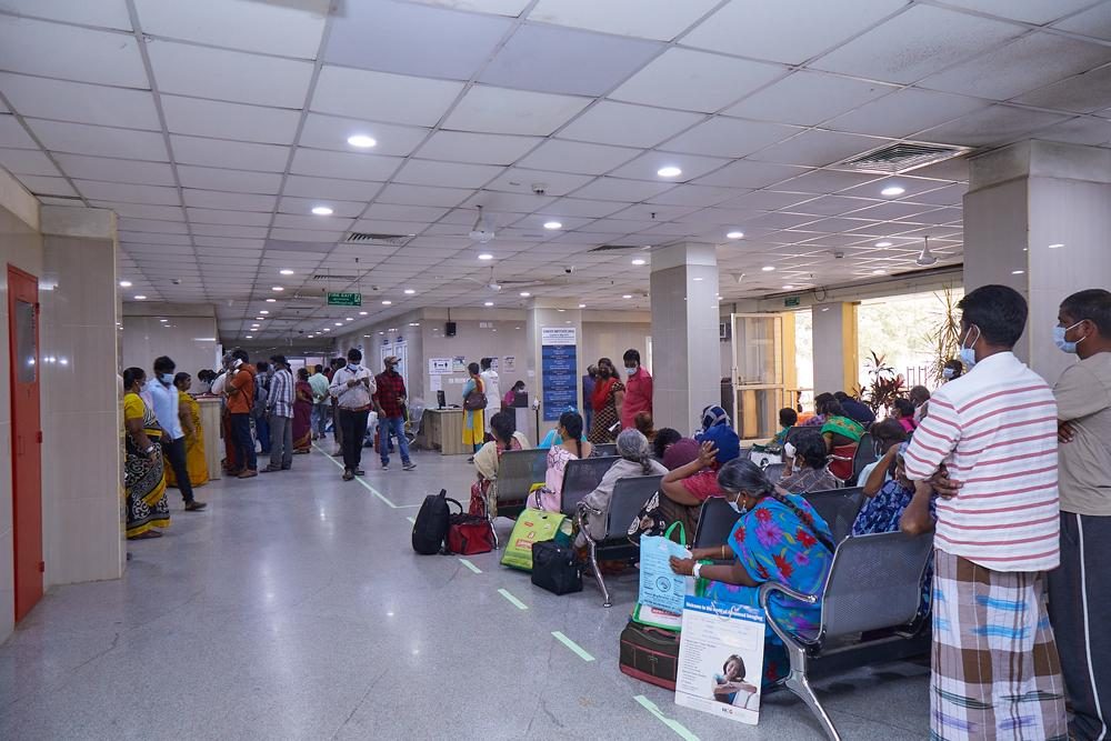 Best Nurse Call System for Multi-Speciality Hospitals Wireless Nurse Call System installed in a hospital in Tamil Nadu